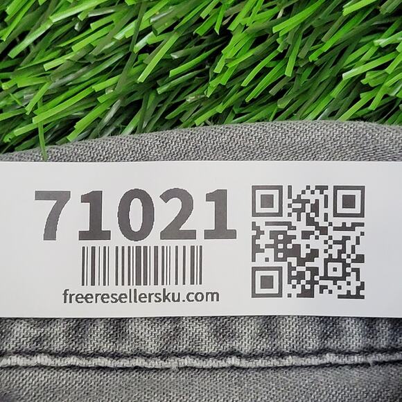 Harley-Davidson Denim Button Shirt Womens Medium 20x26 Gray - Picture 8 of 16